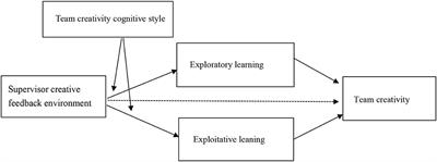 The influence of supervisor creative feedback environment on team creativity: The role of the ambidextrous learning and creative cognitive style